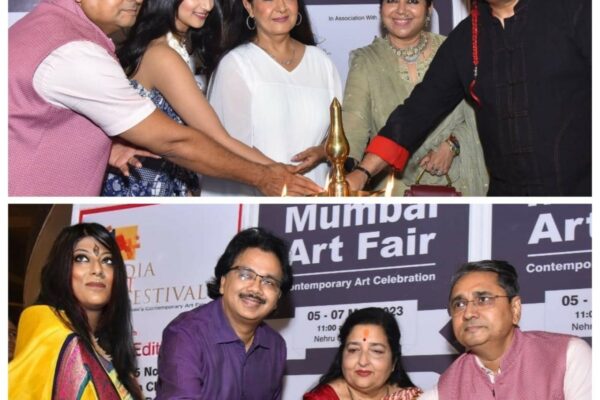 Mumbai Art Fair Showcases Over 1000 Artists Across India, Featuring Top Names Like Jaspinder Narula, Anuradha Paudwal, Anusha S. Iyer, and More.
