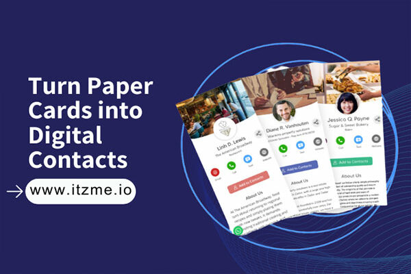 Revolutionize your networking with Itzme – the ultimate digital business card solution