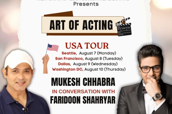 Mukesh Chhabra to REVEAL the process of casting in biggest Bollywood films and shows in USA Tour with Faridoon Shahryar