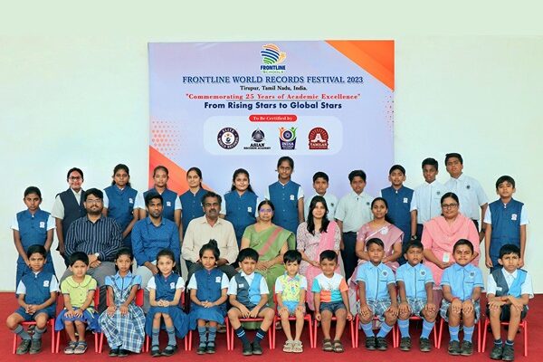 Frontline Schools celebrate World Records Festival commemorating 25 Years of Academic Excellence