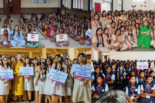 Meghashrey NGO Founder Seema Singh Launches Cervical Cancer Awareness Drive in Schools, Empowering the Next Generation across India