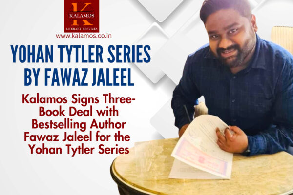Delhi-based Publishing House Kalamos Inks Three-Book Deal with Indian Thriller Author Fawaz Jaleel for the Yohan Tytler Series
