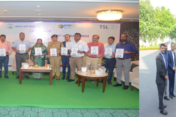 PepsiCo India partners with The Social Lab (TSL) to launch its flagship program on plastic waste management – “Tidy Trails” in Agra, Uttar Pradesh