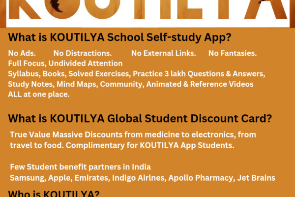 Revolutionizing Learning at KOUTILYA’s Ad-Free Platform and Global Student Discount Card Empowering Students Worldwide