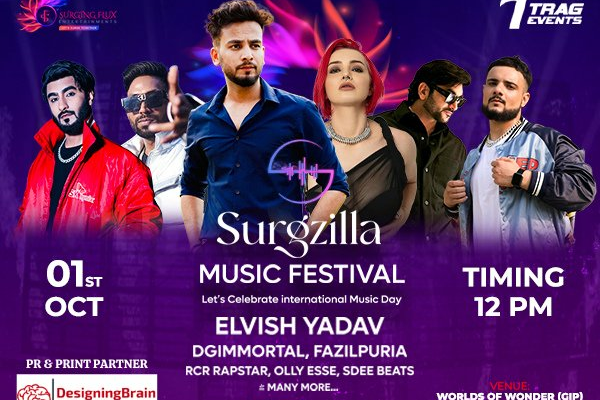 Surging Flux Entertainment & Trag Events Presents SurgZilla Music Festival: A Sonic Odyssey at Worlds of Wonder