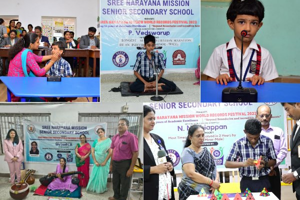 “From Academics to Apex: Sree Narayana Mission Students Make History in Record-Breaking Gala”