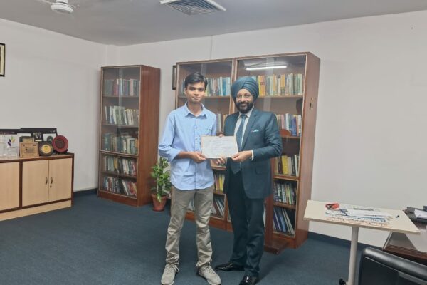 Ashutosh Bhushan- The Spotlight Icon Award title award winner