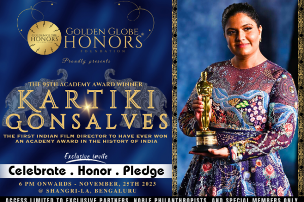 Oscar Brilliance Meets Golden Excellence, Kartiki Gonsalves to Grace GOLDEN GLOBE HONORS 2023