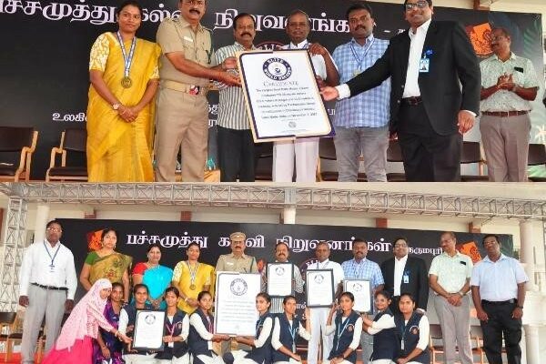 Chandrayaan-Inspired Seed Ball Mosaic: Pachaimuthu Group of Institutions’ Global Feat