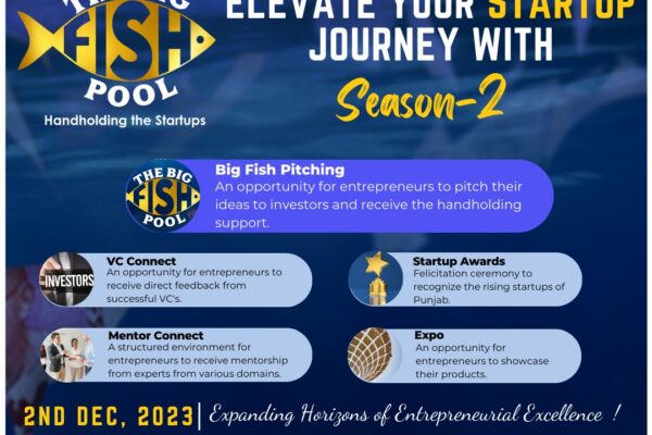 CT University Leads the Way: Big Fish Pool Season 2 Marks Historic Milestone as the First in the North Region to Fund Startups Up to 20 Crores