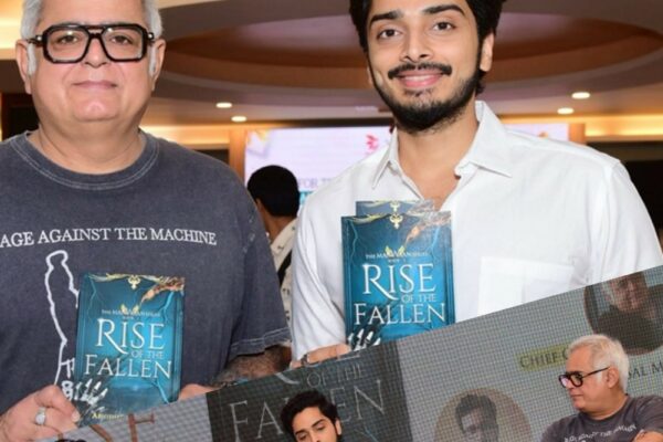 Hansal Mehta launches Abhishek Krishnan’s mytho-fantasy novel, ‘Rise of the Fallen: Book 1 of the Manwaan Series’, published by NuVoice Press