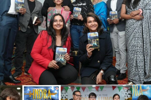 Indra: The First of the Aryas published by NuVoice and globally distributed by Simon & Schuster India Book Launch with Author Abhiveer Soni and Chief Guest Kevin Missal