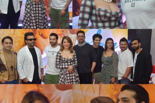 Arlin Maitra, Sharad Malhotra, Altamash Faridi at Omcar Records’ Love and Latte singles launch