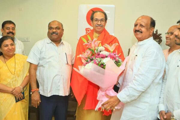 Senior leader of BJP Hon. Dilip Mane’s strong entry in to Shiv Sena Uddhav Balasaheb Thackeray’s party.