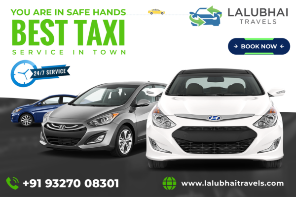 Title – The best taxi service available in Ahmedabad – Travels Lalubhai