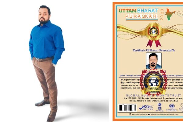 Subharun Pal: A Luminary Awarded the Uttam Bharat Puraskar 2023 for Digital Commerce and Supply Chain Optimization