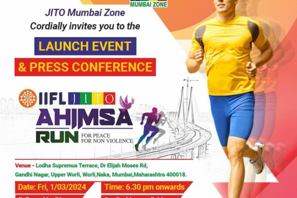 JITO Ahimsa Run 2.0: Setting Records and Promoting Non-Violence