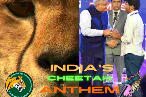 Abhishek Ray creates India’s national Cheetah anthem for NTCA.