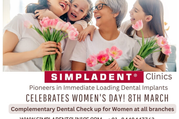 Empowering Smiles: Simpladent Extends Complementary Dental Checkups for Women Across Branches on International Women’s Day