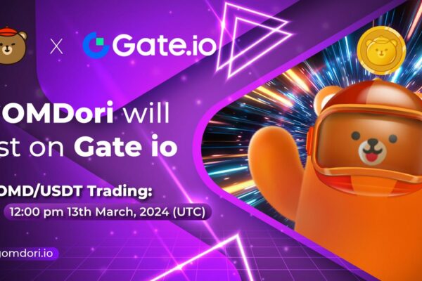  GOMDori Token Set to Make Waves with Listing on Gate.io, Transforming Southeast Asian Web3 Commerce.
