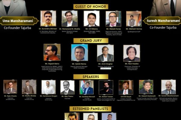 Tajurba Startup and MSME Conclave Cum Awards: A Gateway to Business Growth and Networking
