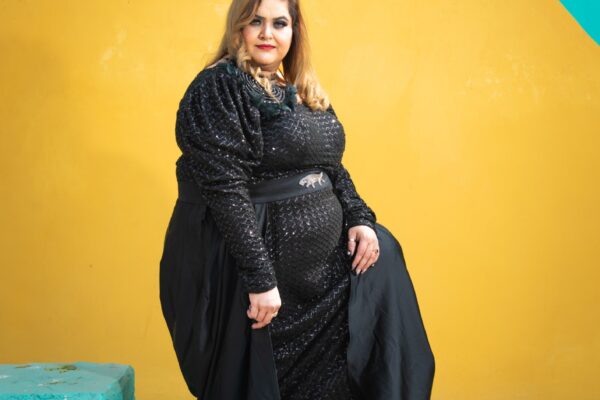 Nupur Maggo breaking the trend for plus size fashion by being the model for Empowering Plus and Shapely By Somwya