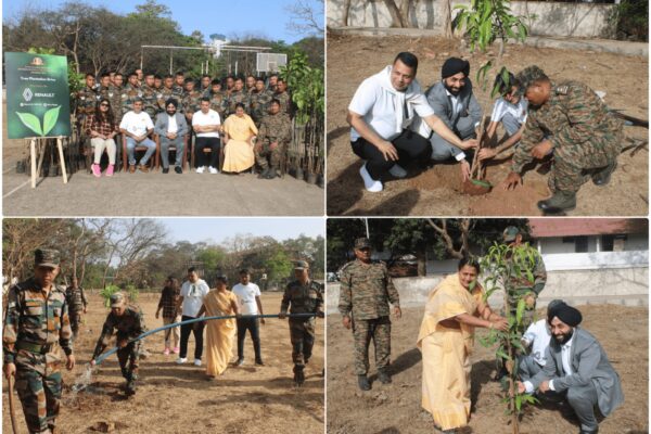 Tree Plantation Drive commenced with Indian Army by Renault India to Spread Awareness of Environmental Conservation