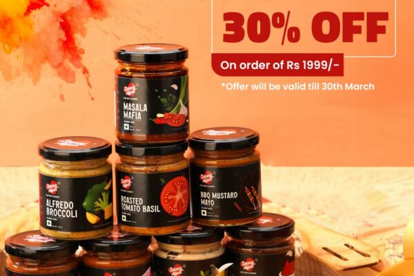 Embrace the Colors of Purity this Holi with Saucy Affair: Say No to Artificiality, Yes to Deliciousness!