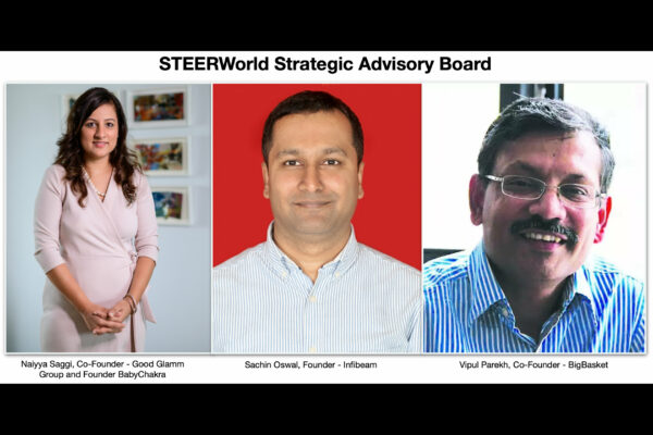 Announcement: Naiyya Saggi, Vipul Parekh and Sachin Oswal Join STEERWorld Strategic Advisory Board