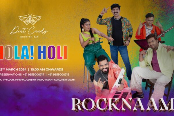 Dirt Candy Presents “Hola! Holi ’24”: The Biggest Holi Celebration in Delhi NCR