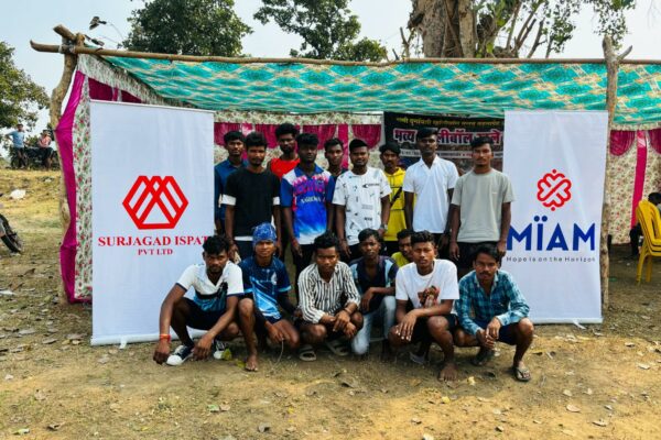 Miam Charitable Trust and Surjagad Ispat Pvt Ltd Host Thrilling Volleyball Tournament for Villages