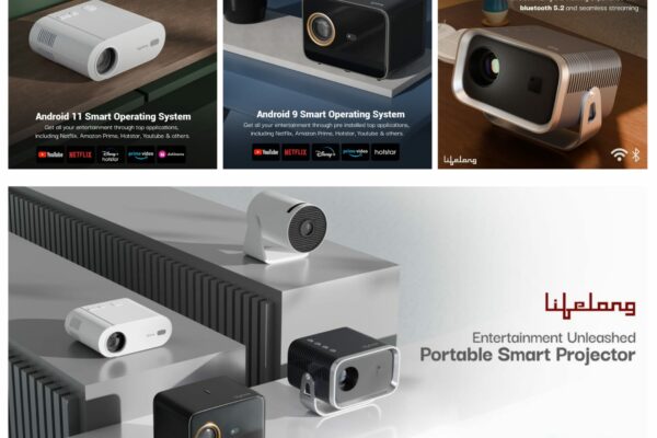 Lifelong Online unveils Lifelong Android Home Projector series to redefine the high-quality home entertainment market making it accessible to all
