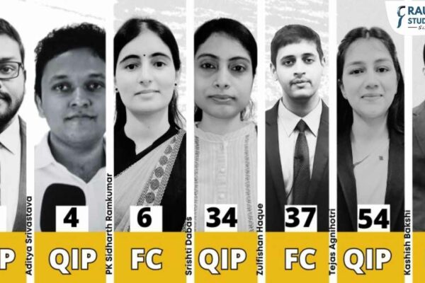 Rau’s IAS Study Circle Congratulates UPSC IAS 2023 Toppers for Remarkable Achievement
