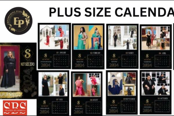 Shapely By Somwya Release Plus Size Calendar For Common Plus Size Women, National And International Influencers.