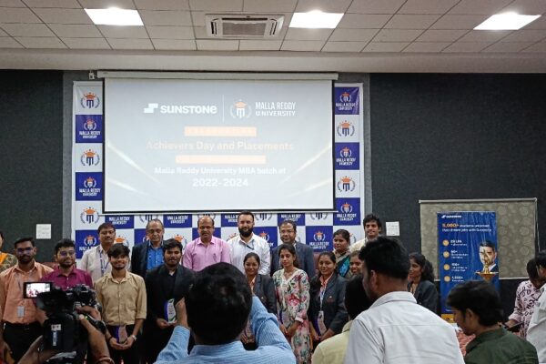 Malla Reddy University, powered by Sunstone, honours MBA Super Achievers, Class of 2024