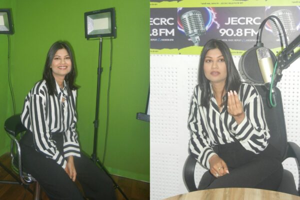 “Life is a Game, Play it Well” – Priti Rai’s Motivating Philosophy at JECRC 90.8 FM.