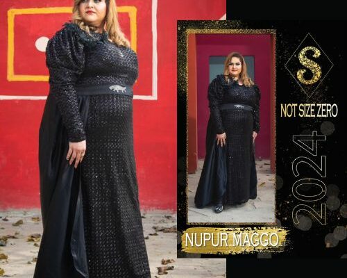 Nupur Maggo Being the face plus size calendar by Shapely By Somwya