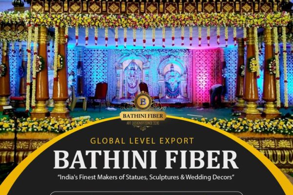 Bathini Fiber the leading Fiber decoration company exporting world wide