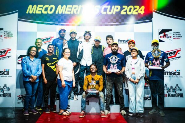 Kartkrew Motorsports Dominates Senior Max Category in FMSCI Meco Meritus Cup- 2024