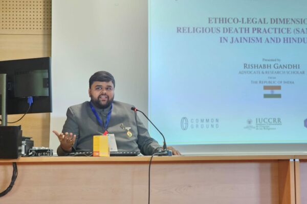 Indian Lawyer and Research Scholar Discusses Religious Death Practices at International Conference in Madrid