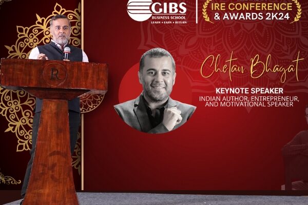A Day of Excellence and Innovation: Glimpses from GIBS IRE Conference & Awards 2K24 Featuring Chetan Bhagat