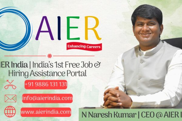AIERIndia.com Transforms Recruitment Sector with Cutting-Edge AI, Says CEO N Naresh Kumar