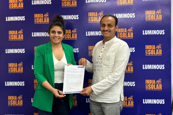 Luminous Power Technologies Joins Forces with Energy Swaraj Foundation and India’s Solar Man to drive climate correction initiatives