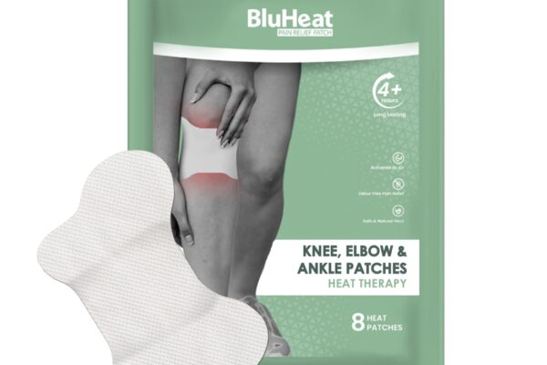 BluHeat Launches Natural Pain Relief Patches for Knees, Elbows & Ankles