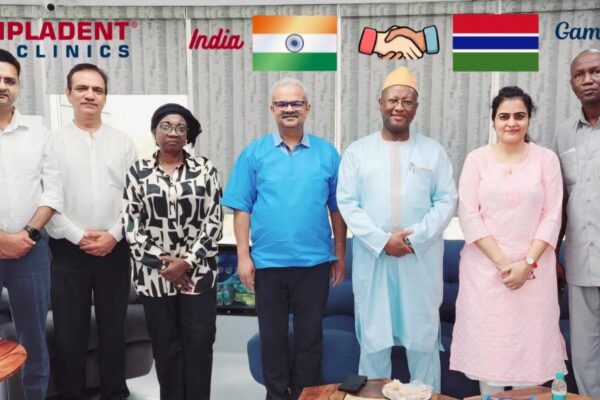 Simpladent Welcomes H.E. Mr. Mustapha Jawara, High Commissioner of the Republic of the Gambia, Extends Special Dental Implant Offer to Gambian Citizens