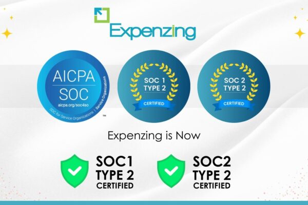 Expenzing earns SOC 1 and SOC 2 Certifications, reinforcing Commitment to Data Security and Privacy.