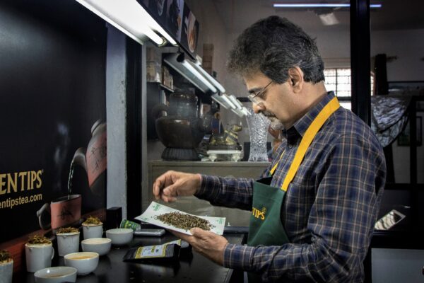 Madhav Sarda – Expert Tea Taster and Managing Director Golden Tips Tea
