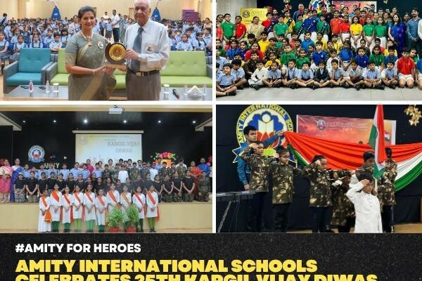 Amity International School Sparks Patriotism in Youth with Amity for Heroes: 25th Kargil Vijay Diwas Bash