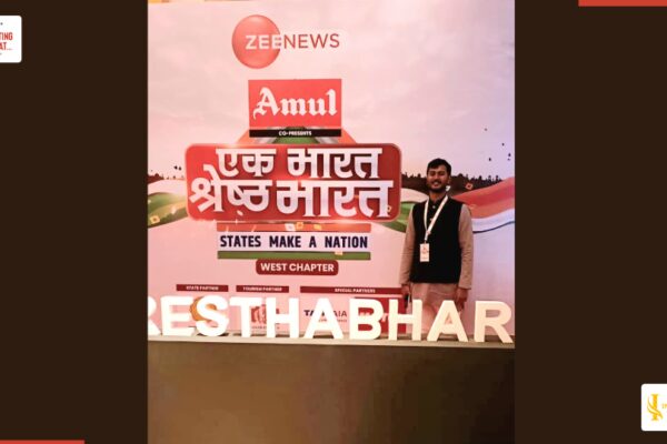 Dr. Josan Ranjjith at Ek Bharat Shresth Bharat: Championing Cultural Unity through Literary Dialogue
