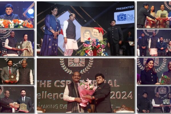 Honourable Speaker, 18th Lok Sabha Shri Om Birla graces The CSR Journal Excellence Awards 2024 (7th Edition)